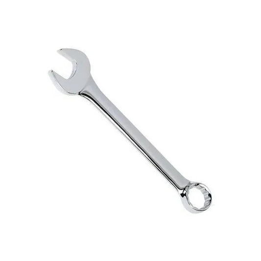 Combination Spanner (Ring + Open End) Chrome Finish