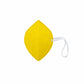 Cotton Antipollution Washable Yellow Respirator Mask